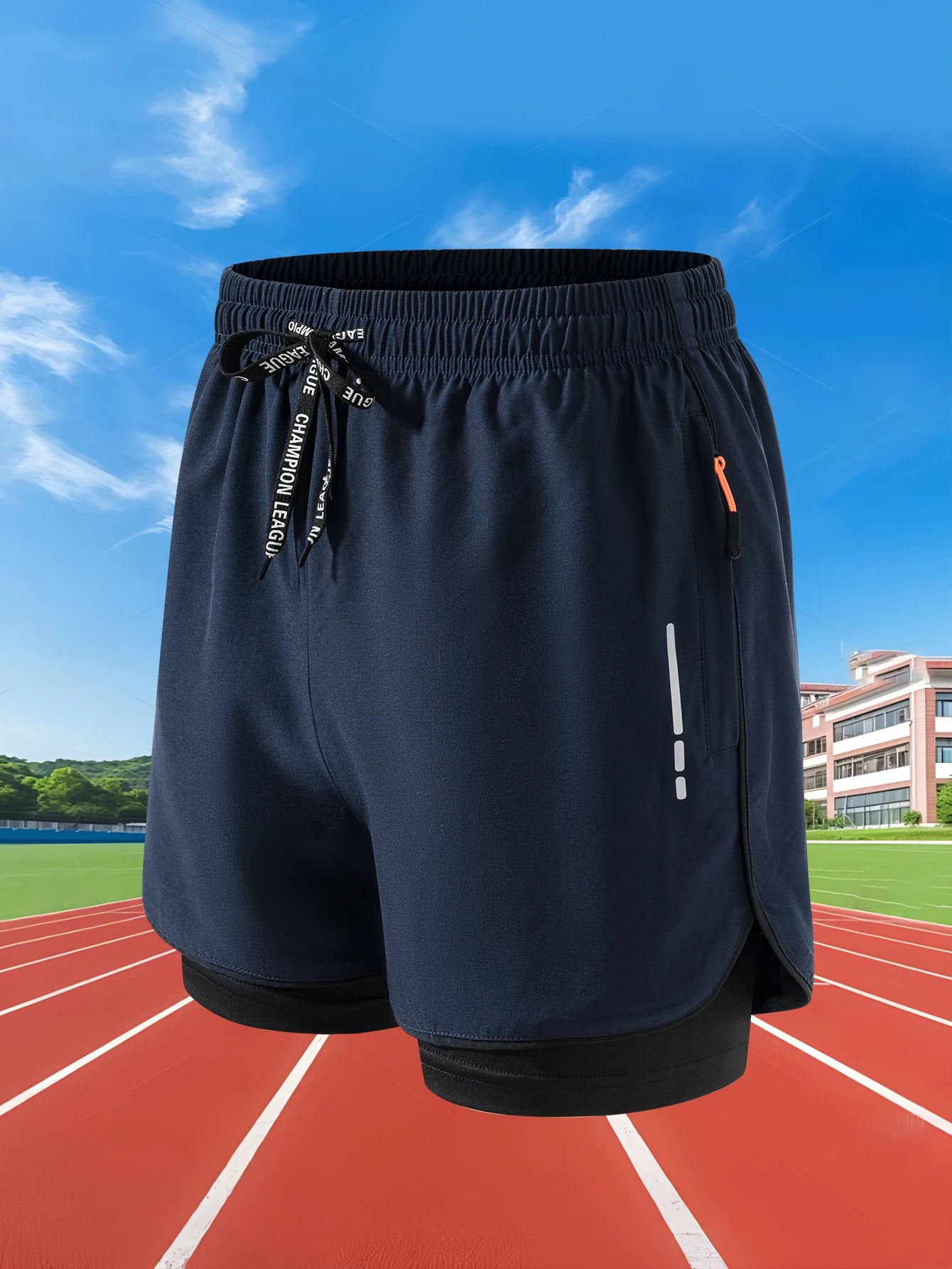 Pantalones cortos para correr de verano para hombre