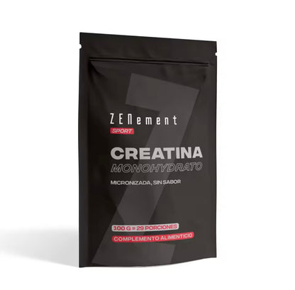 Creatina Monohidrato Pura en Polvo - 100g Zenement