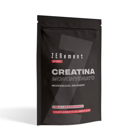 Creatina Monohidrato Pura en Polvo - 100g Zenement